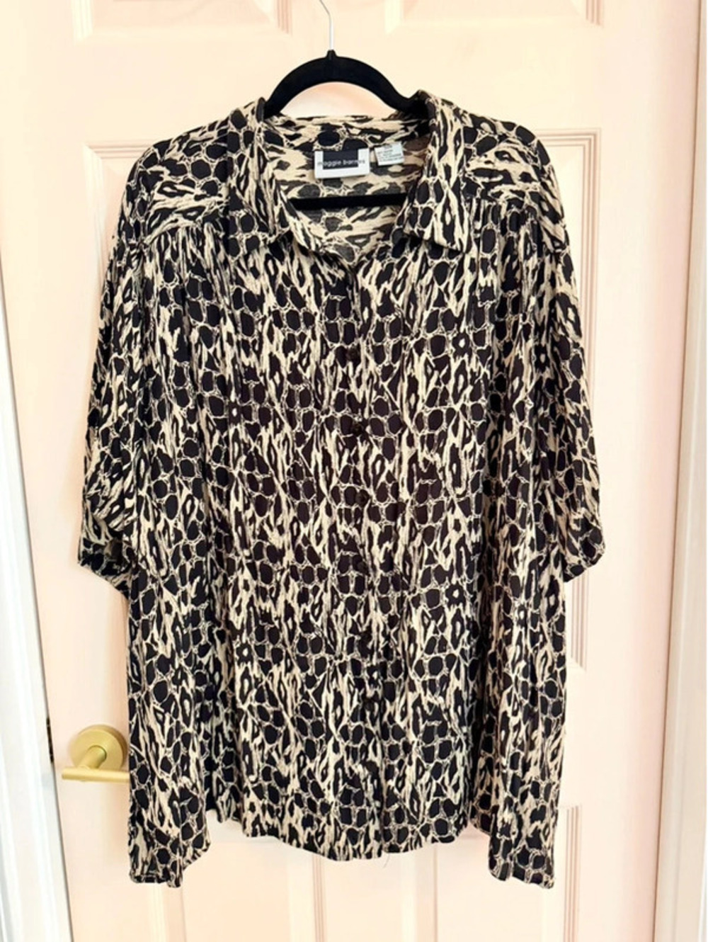 Tan Maggie Barnes button up